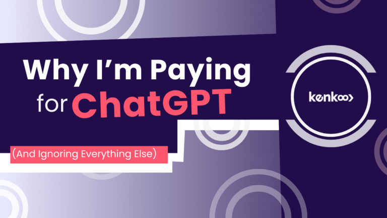 Why I’m Paying for ChatGPT (And Ignoring Everything Else)